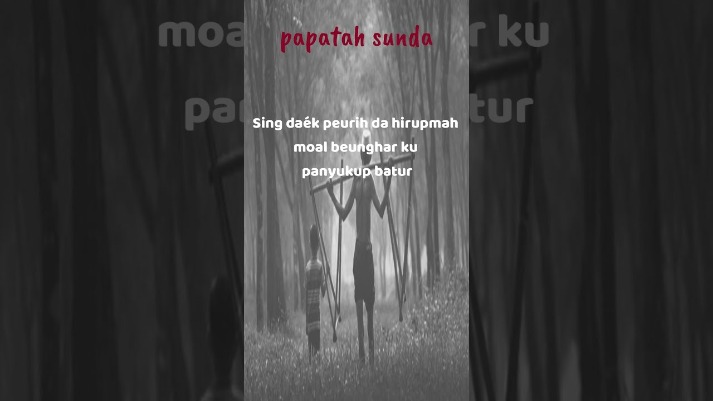 adat istiadat tradisional petuah orang tua 