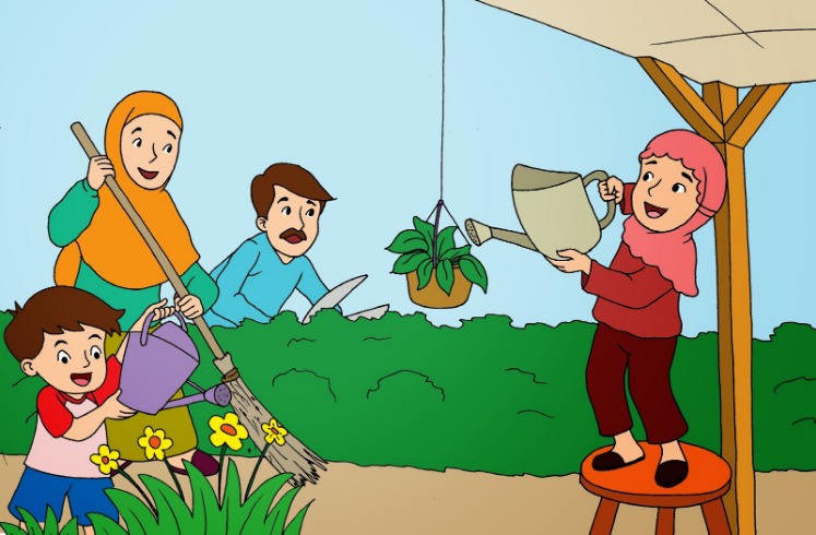 aktivitas harian orang dulu dongeng masa kecil 