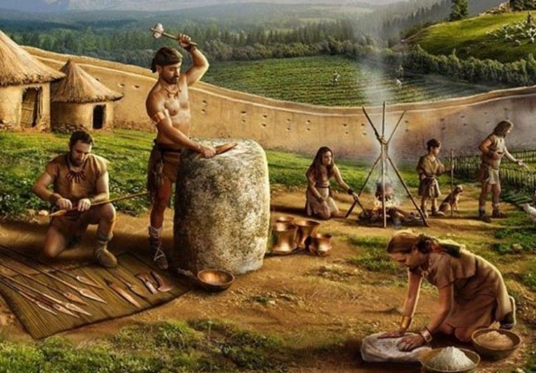 aktivitas harian orang dulu tradisi leluhur 