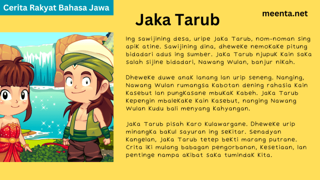 gaya hidup zaman dahulu cerita rakyat lama 